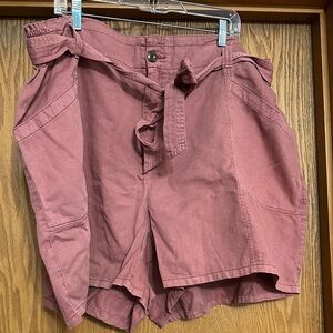 Old Navy Women's High Waist Shorts - Dusty Rose